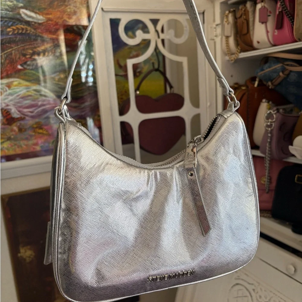 Steve Madden Rhinestone shoulder Bags - Picture 5 of 7